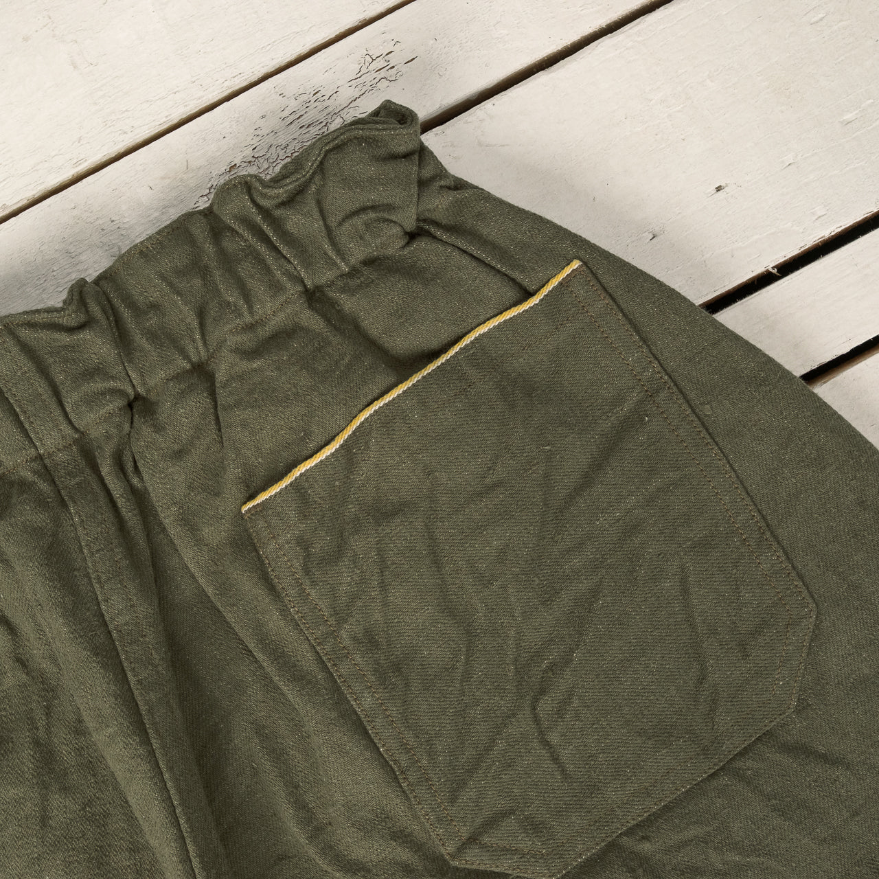 New Gym Pant Loose Denim Grün