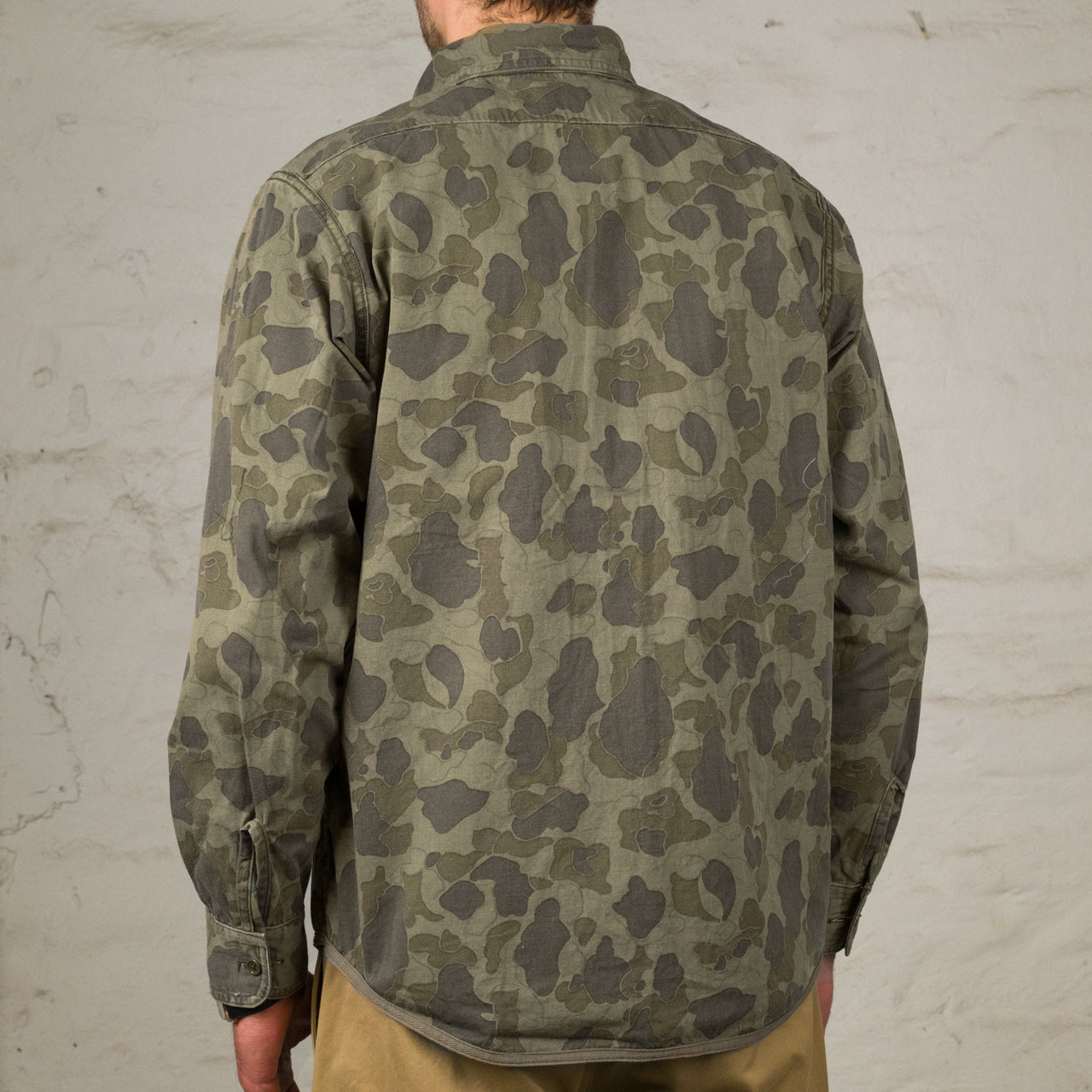 Deck Shirt Duck Hunter Camo Reversible Green