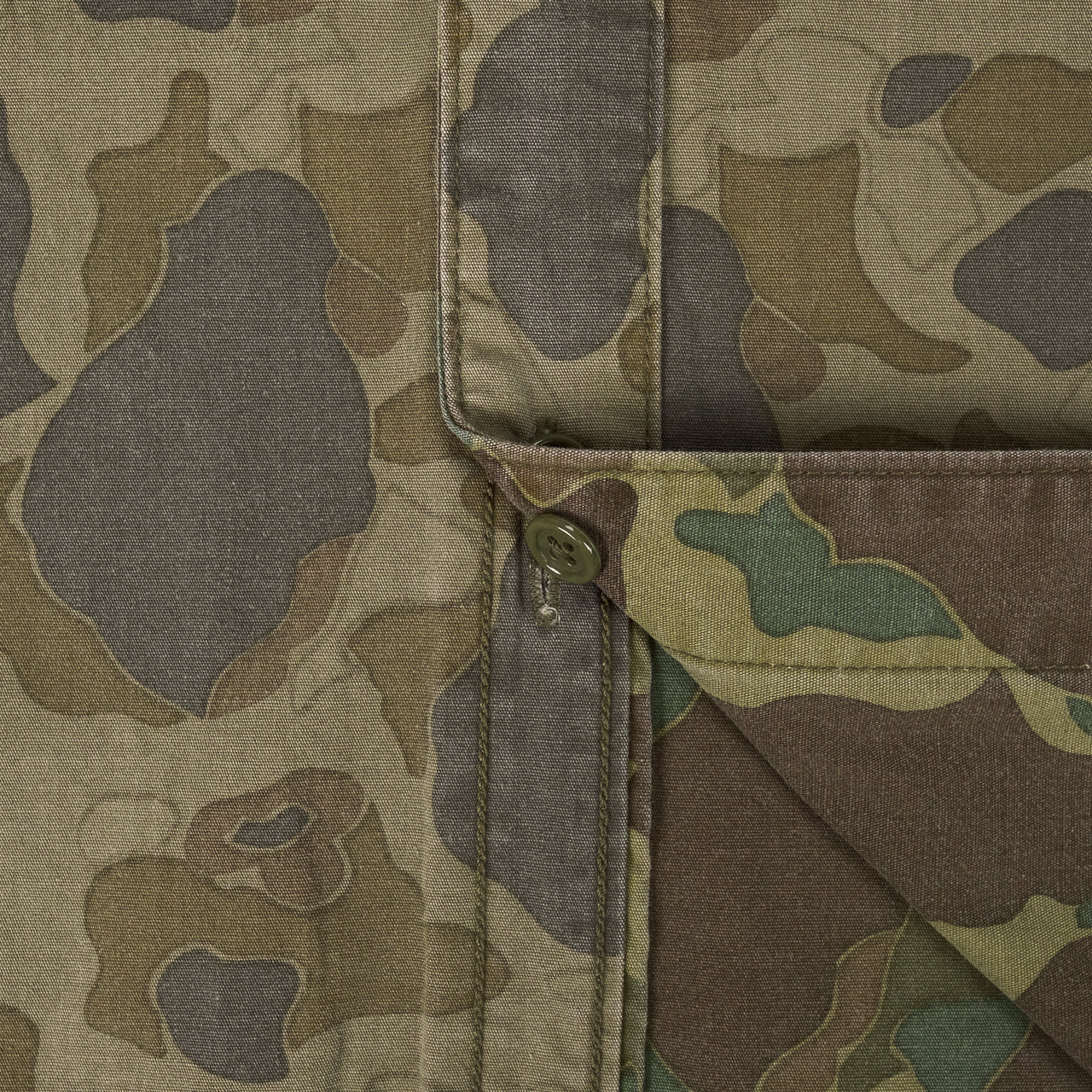 Deck Shirt Duck Hunter Camo Reversible Green