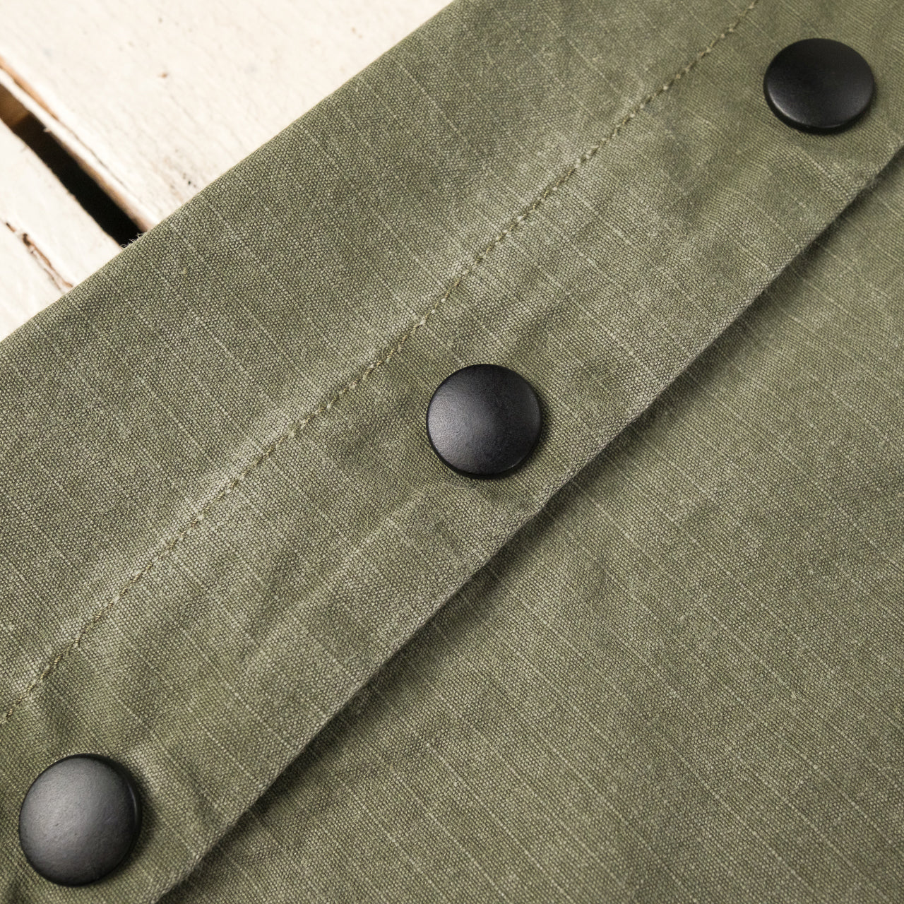 Pullover Fishing Vest Ripstop Green