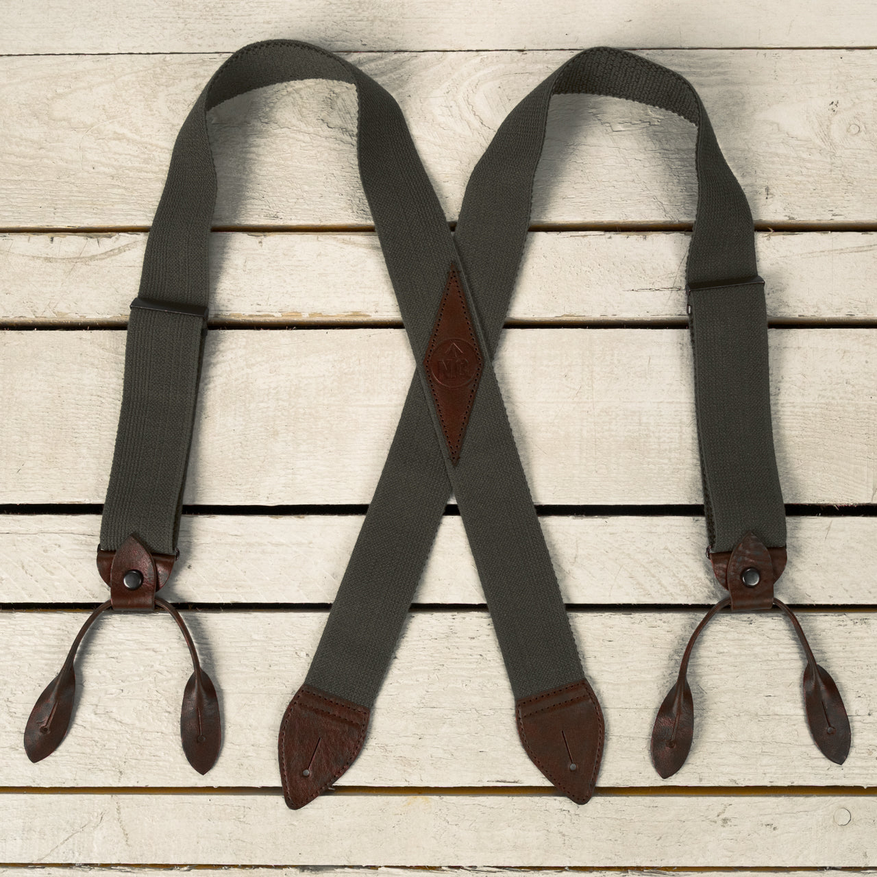 US Army Suspender Charcoal Grey