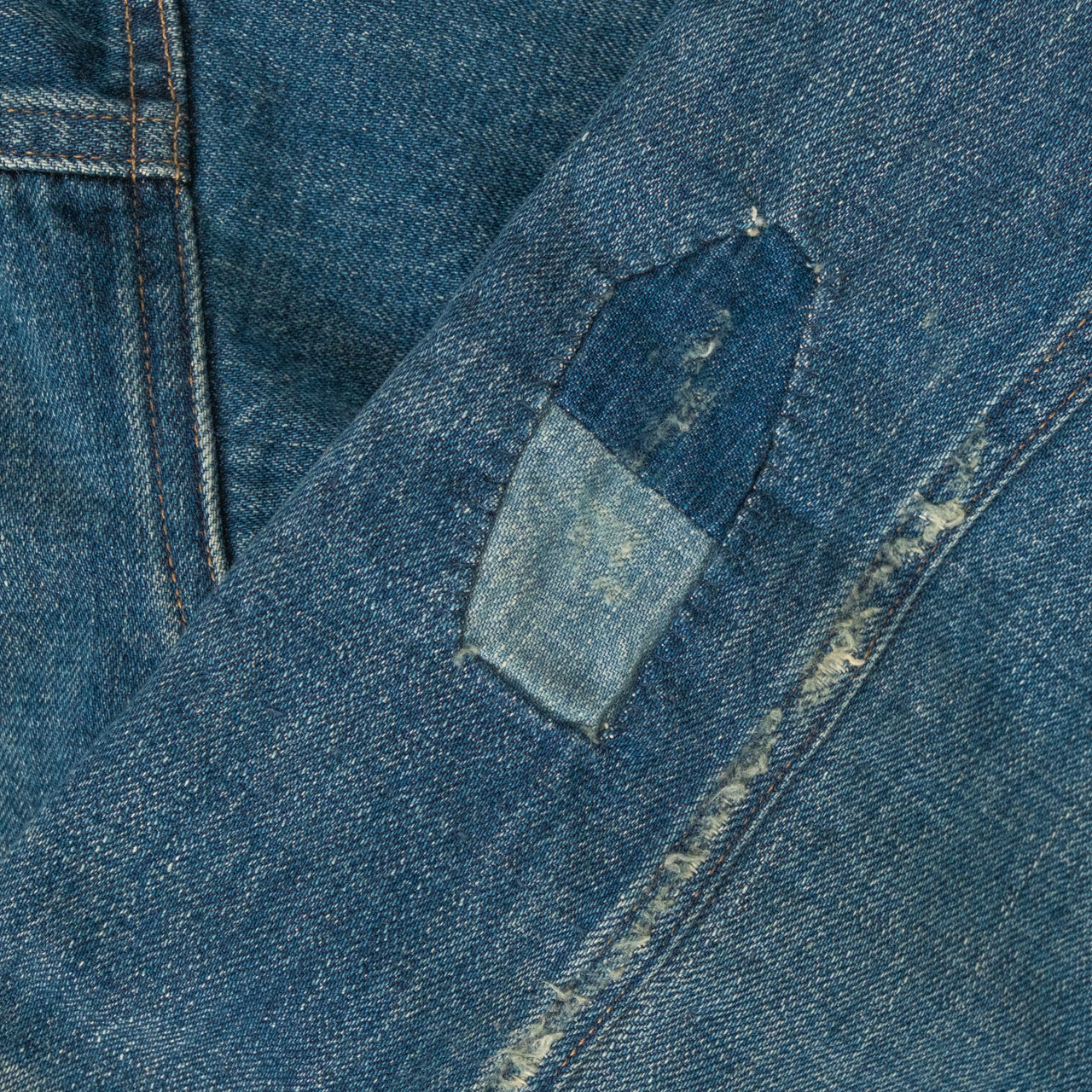 Veste en jean à une poche Scar Face & Paint