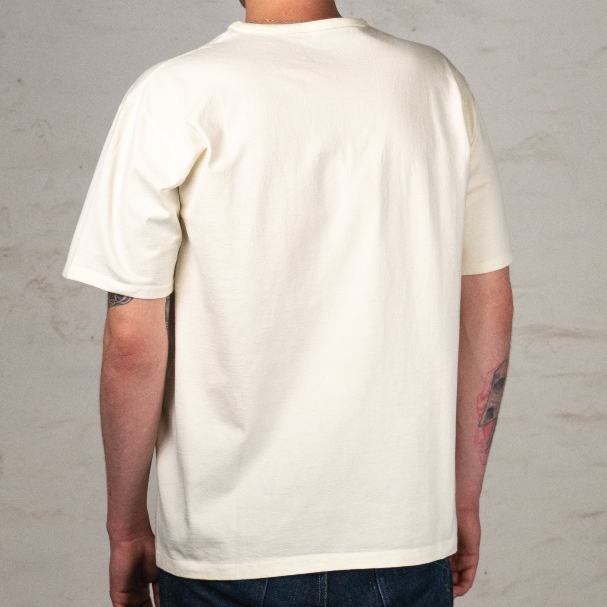 Tube Tee Raw White