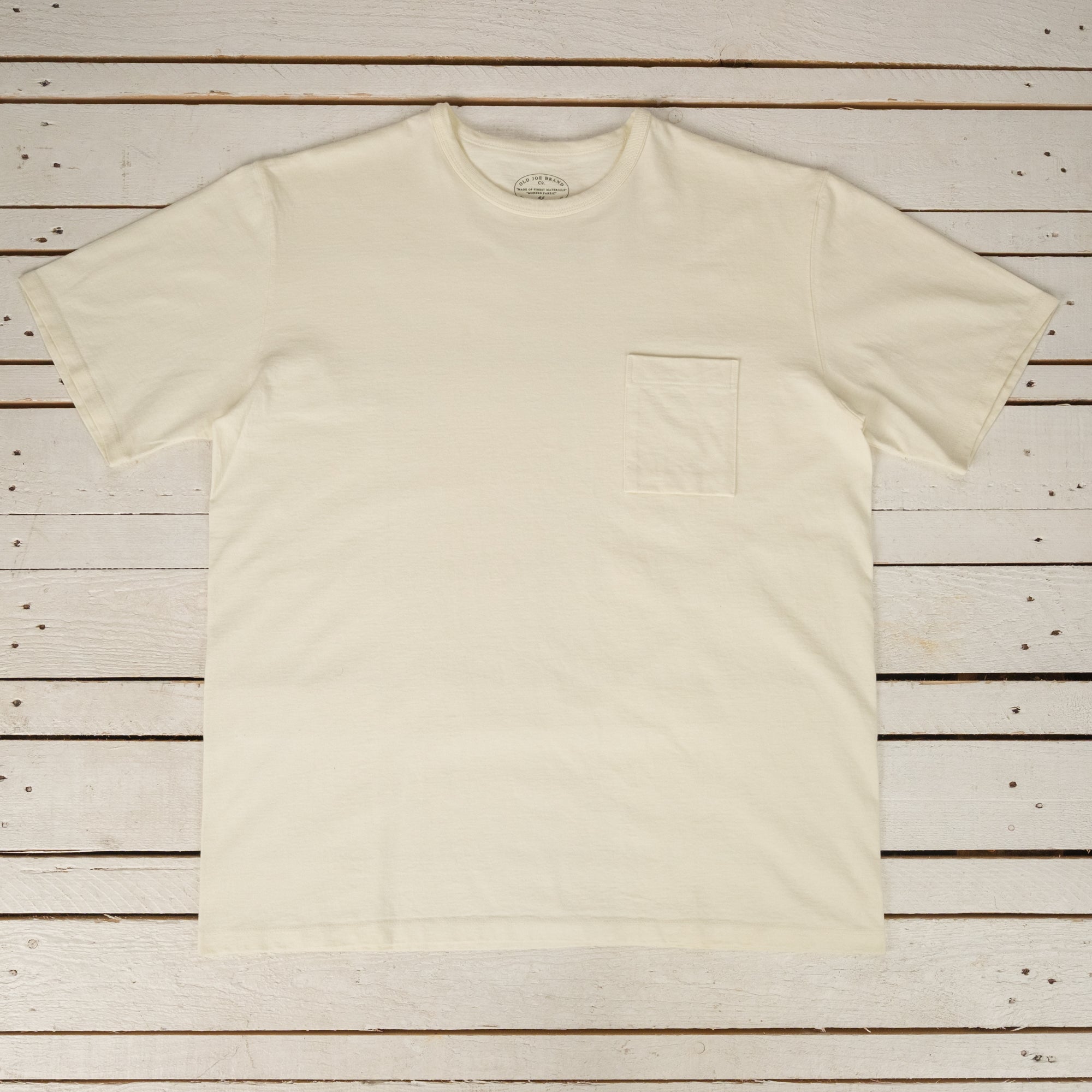 Tube Tee Raw White