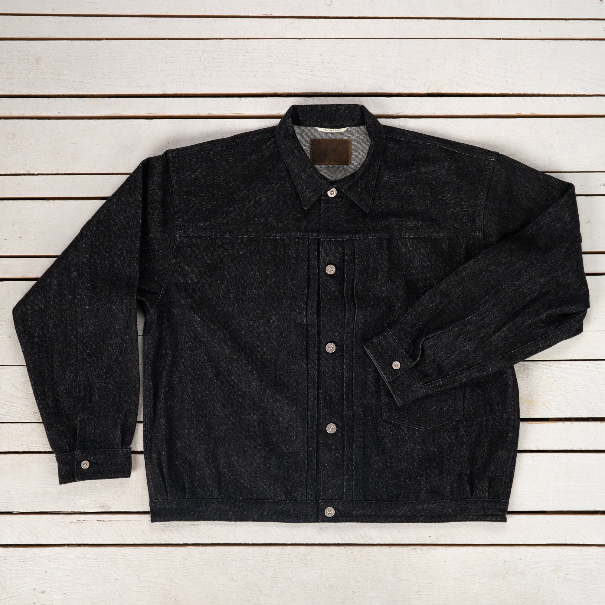 One Pocket Jean Jacket Black