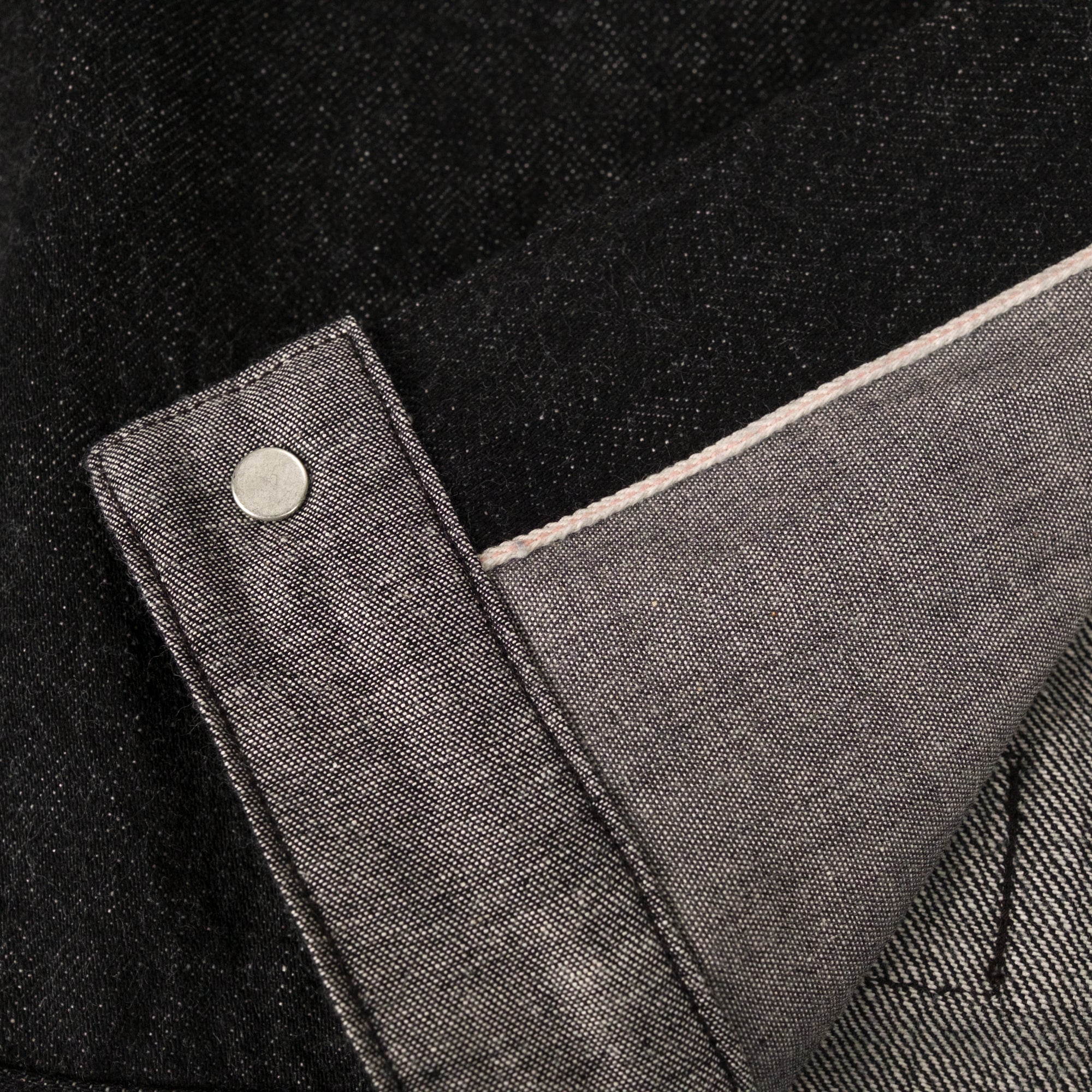 One Pocket Jean Jacket Black