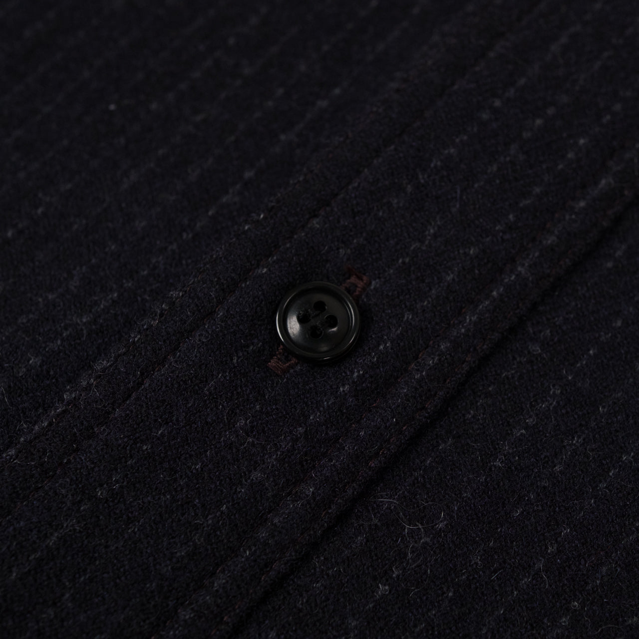 Camp Collar Marine Shirt Nocturne Stripe