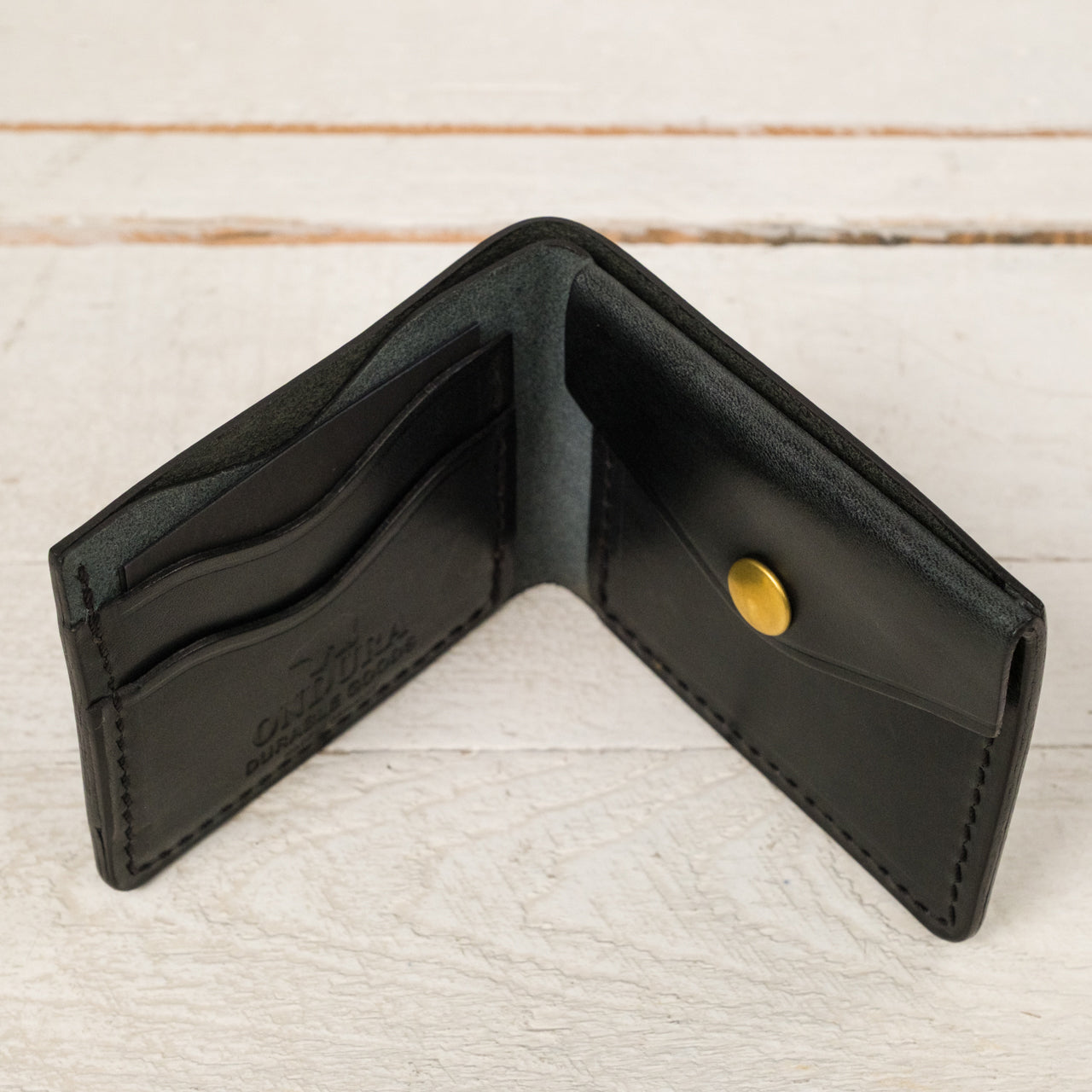 Bifold Geldbeutel Schwarz