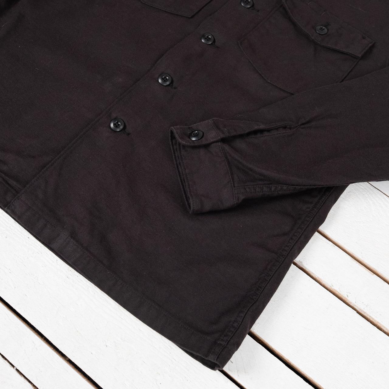 US Army Fatigue Shirt Black