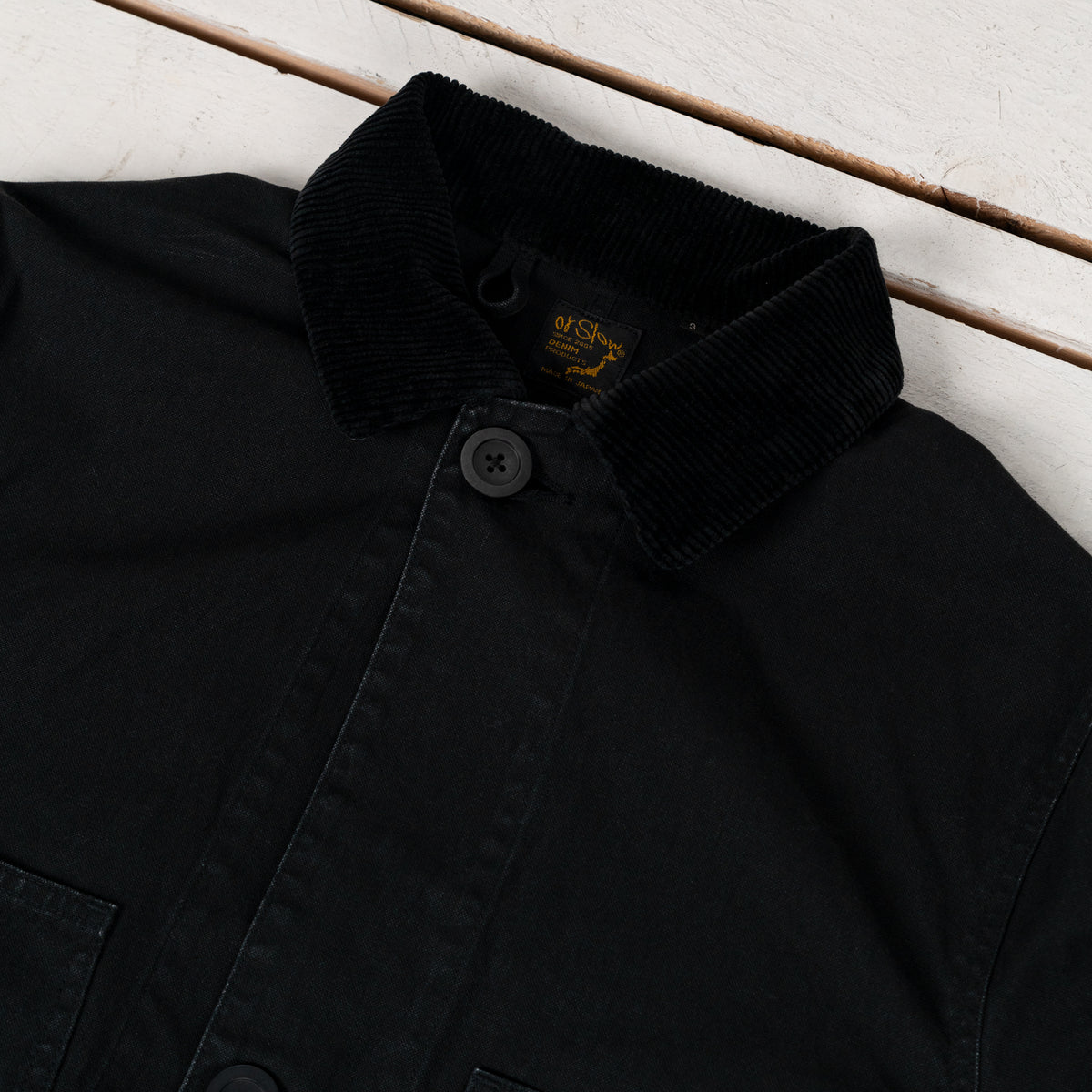 1930s Canvas Hunting Jacket Black