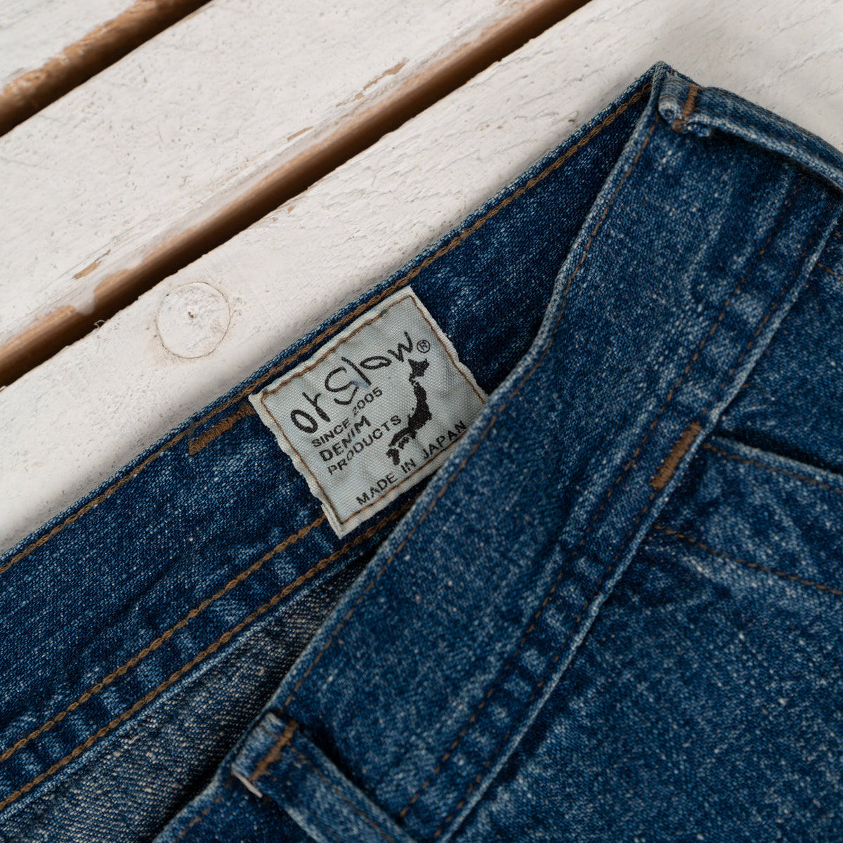 WWII 40's U.S. Navy Wide-Fit Utility Trousers Painted