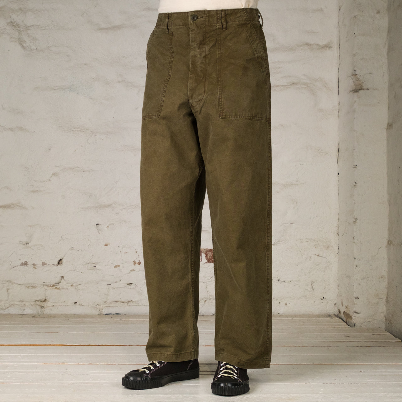 HB Summer Fatigue Pants Olive