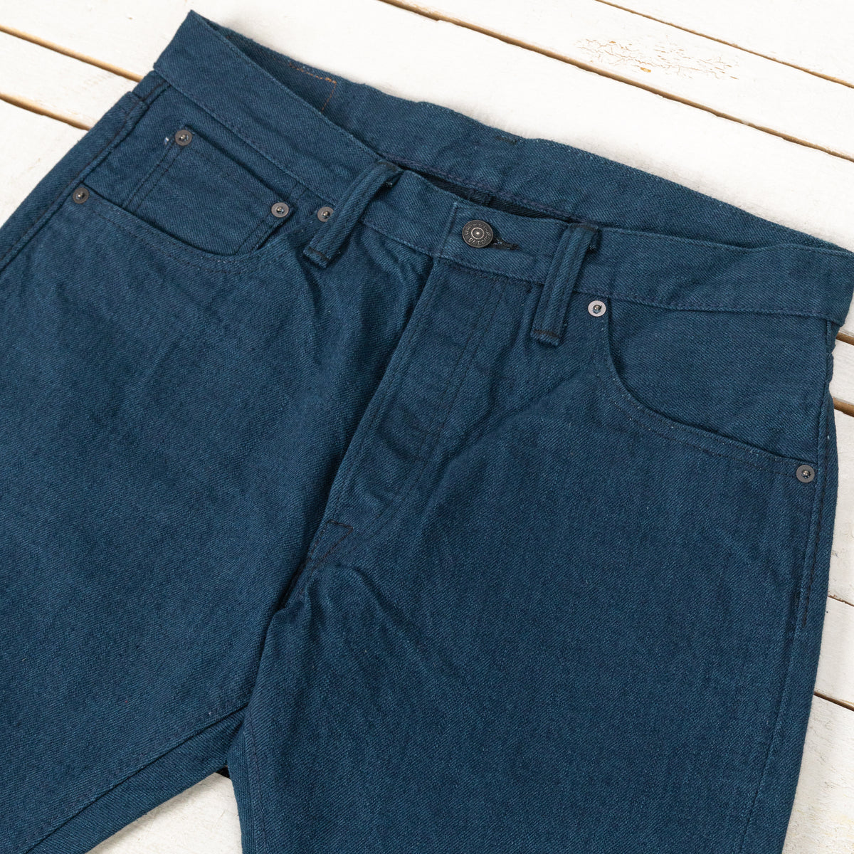 14 oz. Midnight Indigo Denim Relaxed Tapered