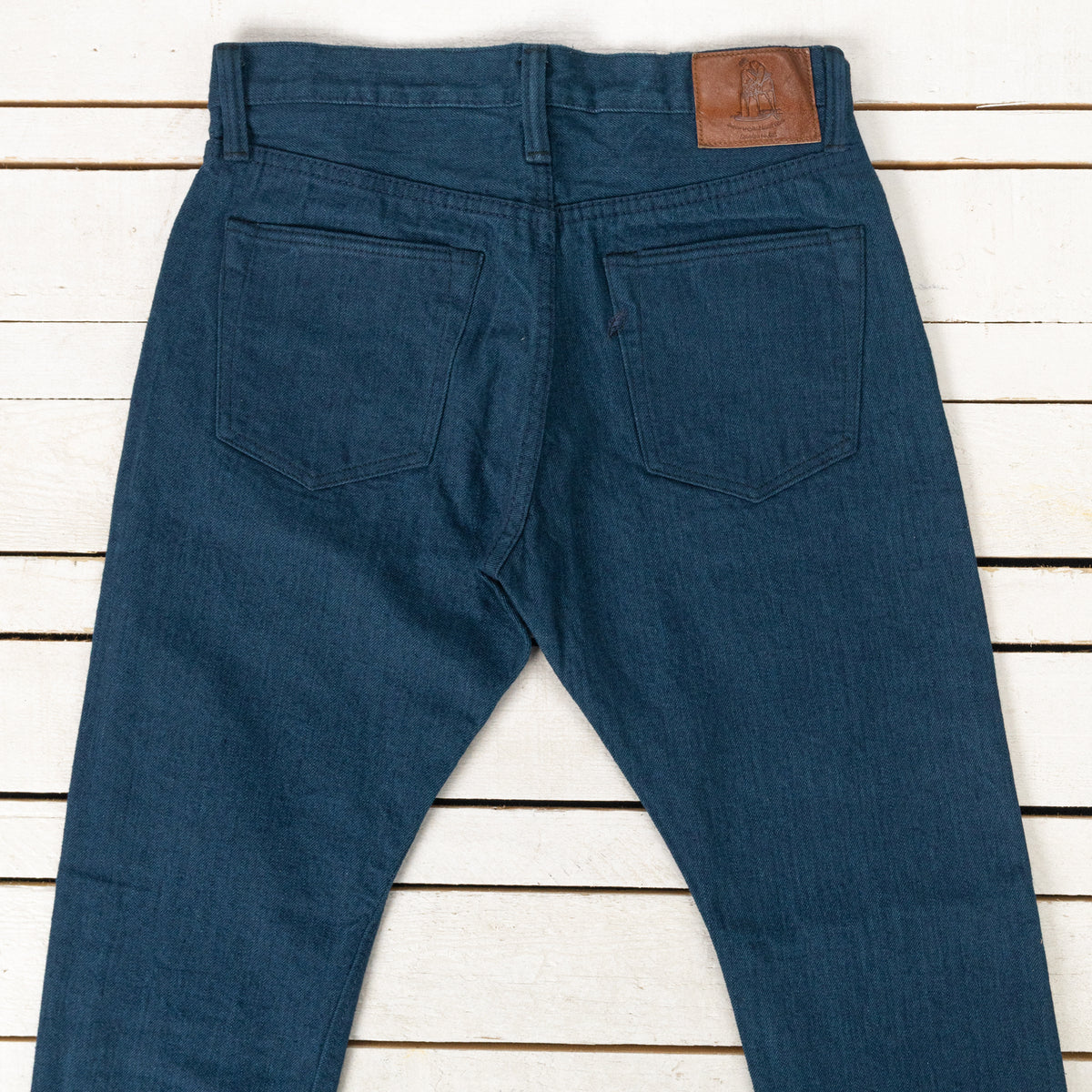14 oz. Midnight Indigo Denim Relaxed Tapered