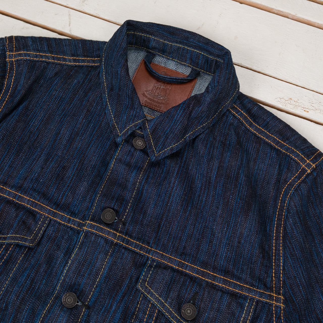 Veste en jean Waterfall Type 3 Indigo Foncé