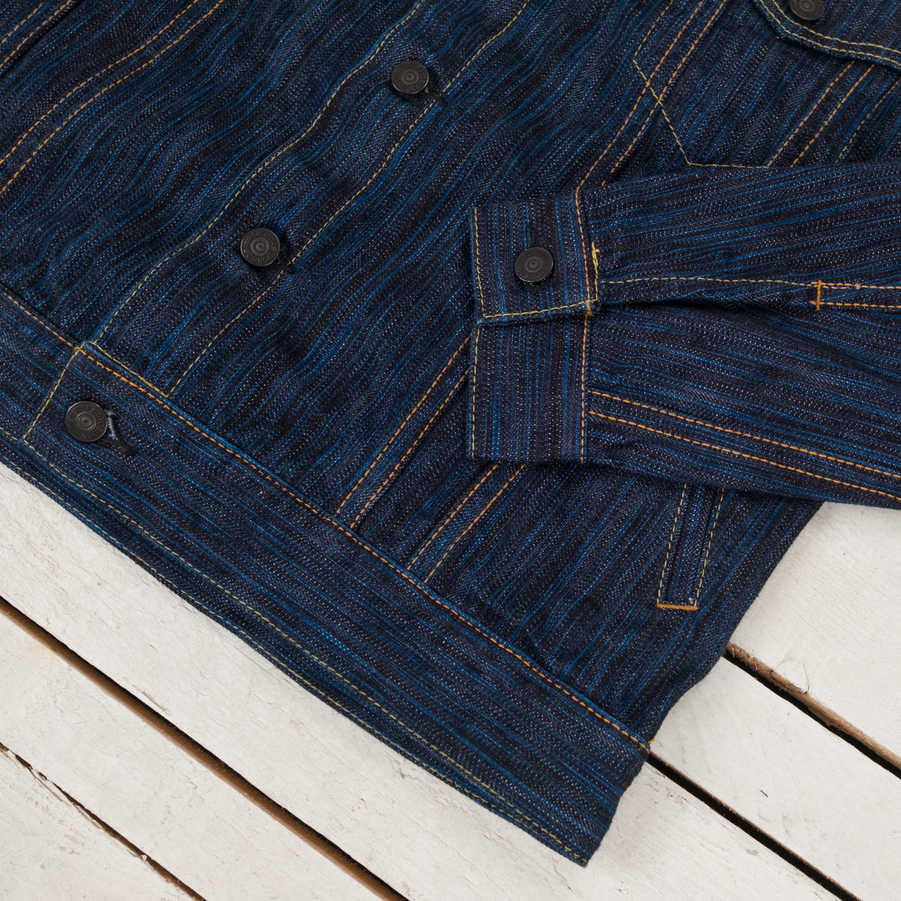 Veste en jean Waterfall Type 3 Indigo Foncé