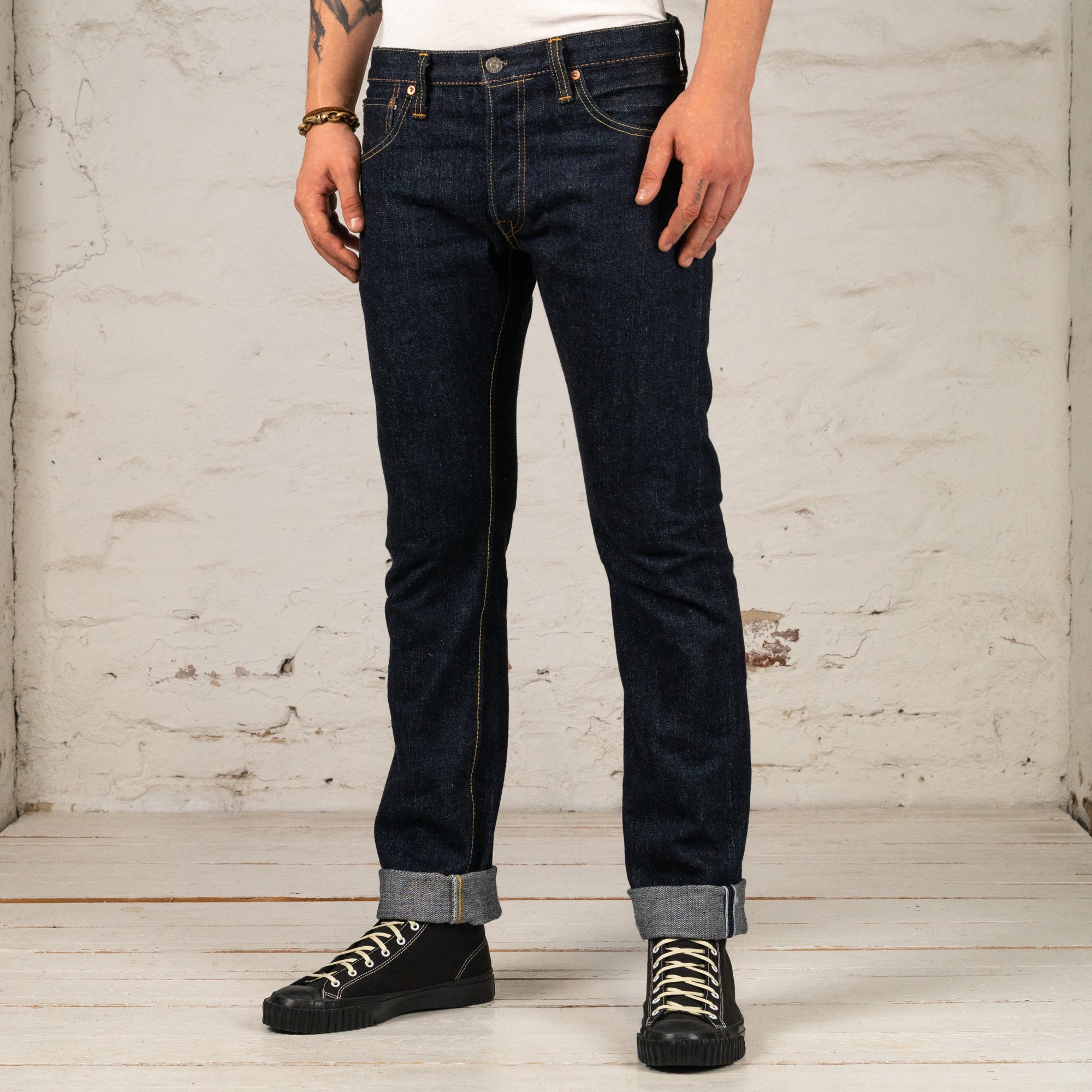 XX-005 14 oz. Indigo Selvedge Slim Straight