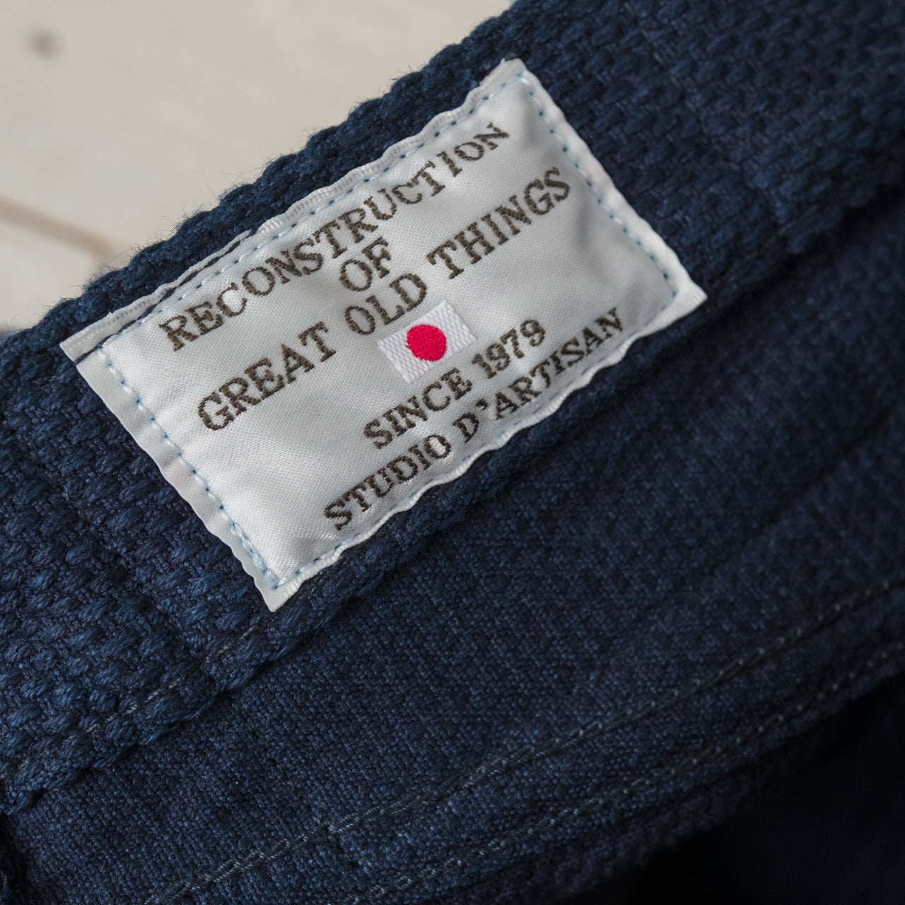 Sashiko Denim Jeans Indigo