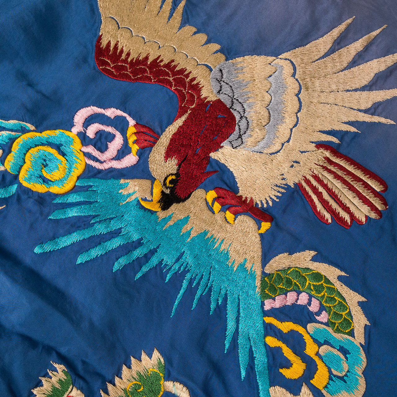 Early 1950s Souvenir Jacket "EAGLE & DRAGON" × "JAPAN MAP" (AGING MODEL)