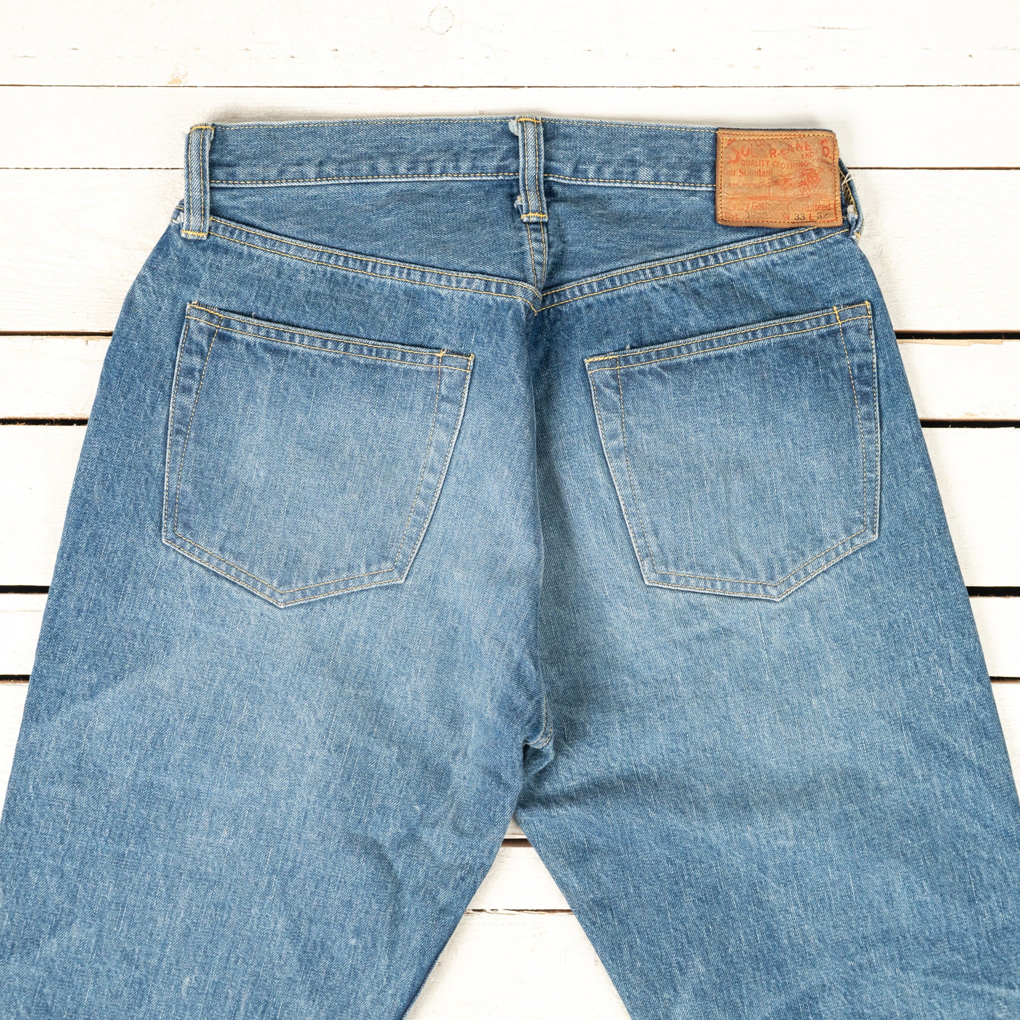 14.25 oz. Denim 1947 Aged Model