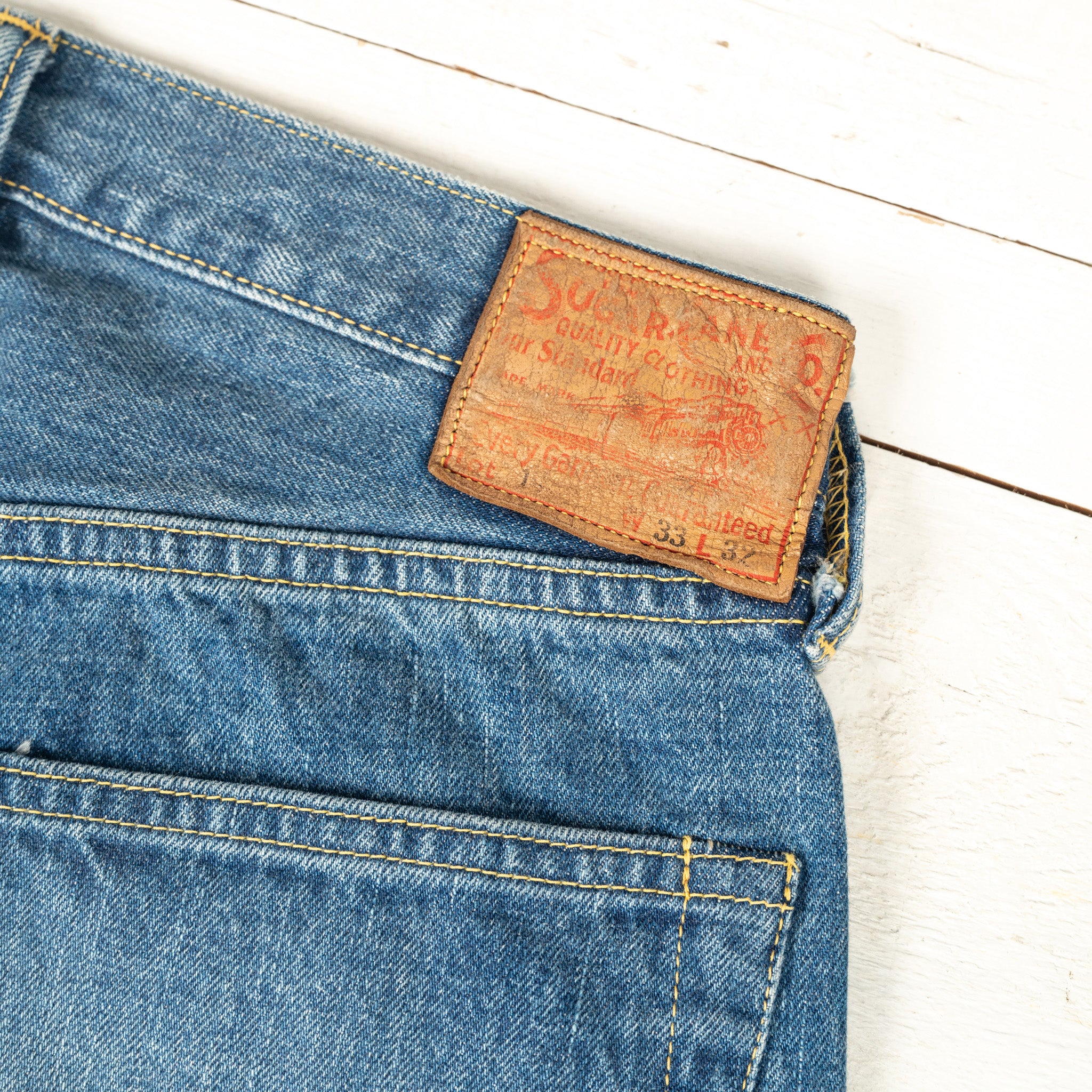 14.25 oz. Denim 1947 Aged Model