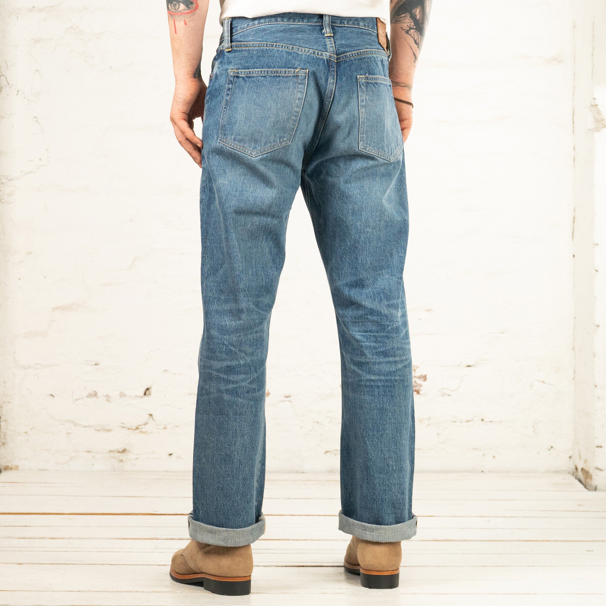 14.25 oz. Denim 1947 Aged Model