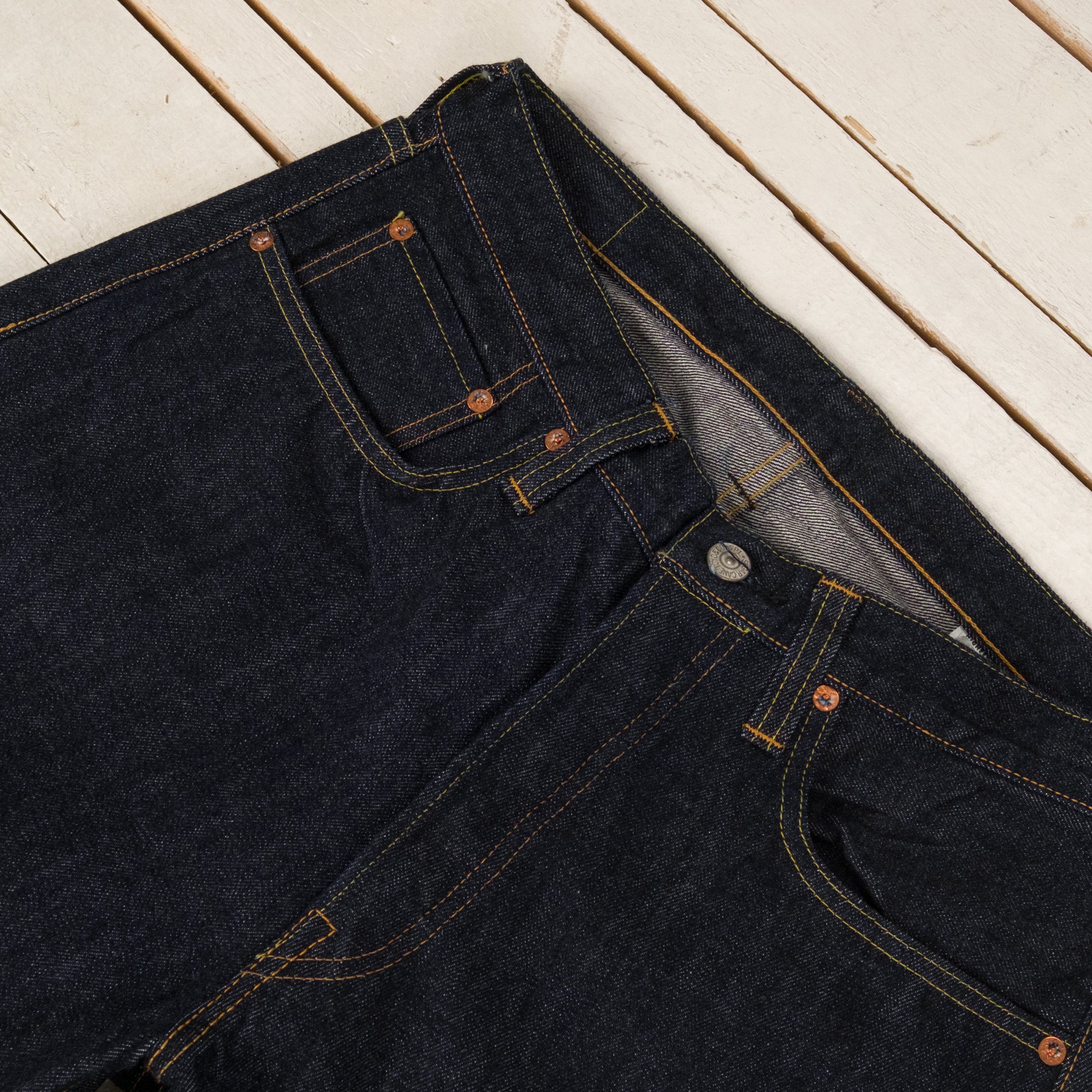 14,25 oz. Denim 1947 Model Shorts Indigo