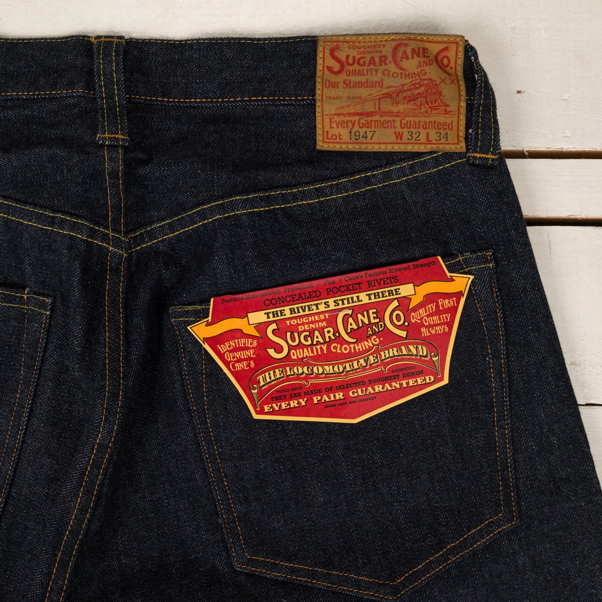 14,25 oz. Denim 1947 Model Shorts Indigo