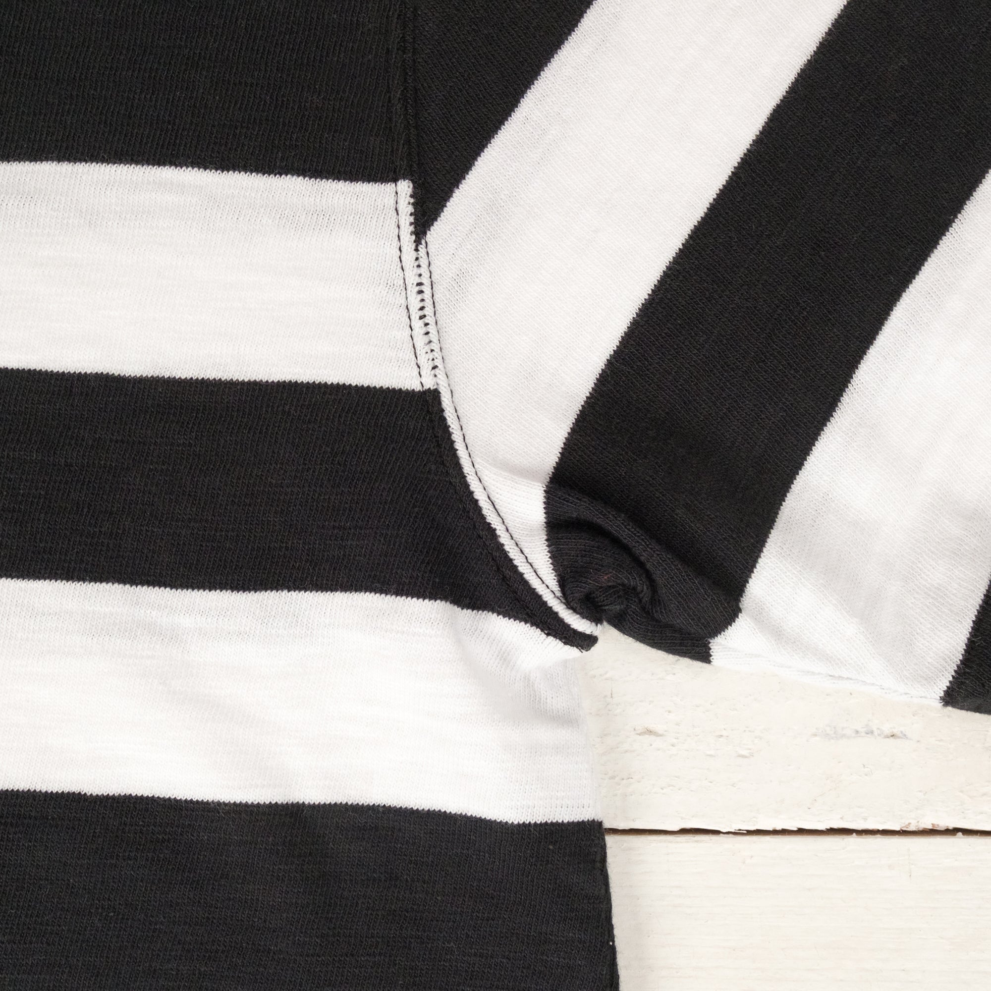 Buco Stripe T-Shirt Schwarz/Weiß