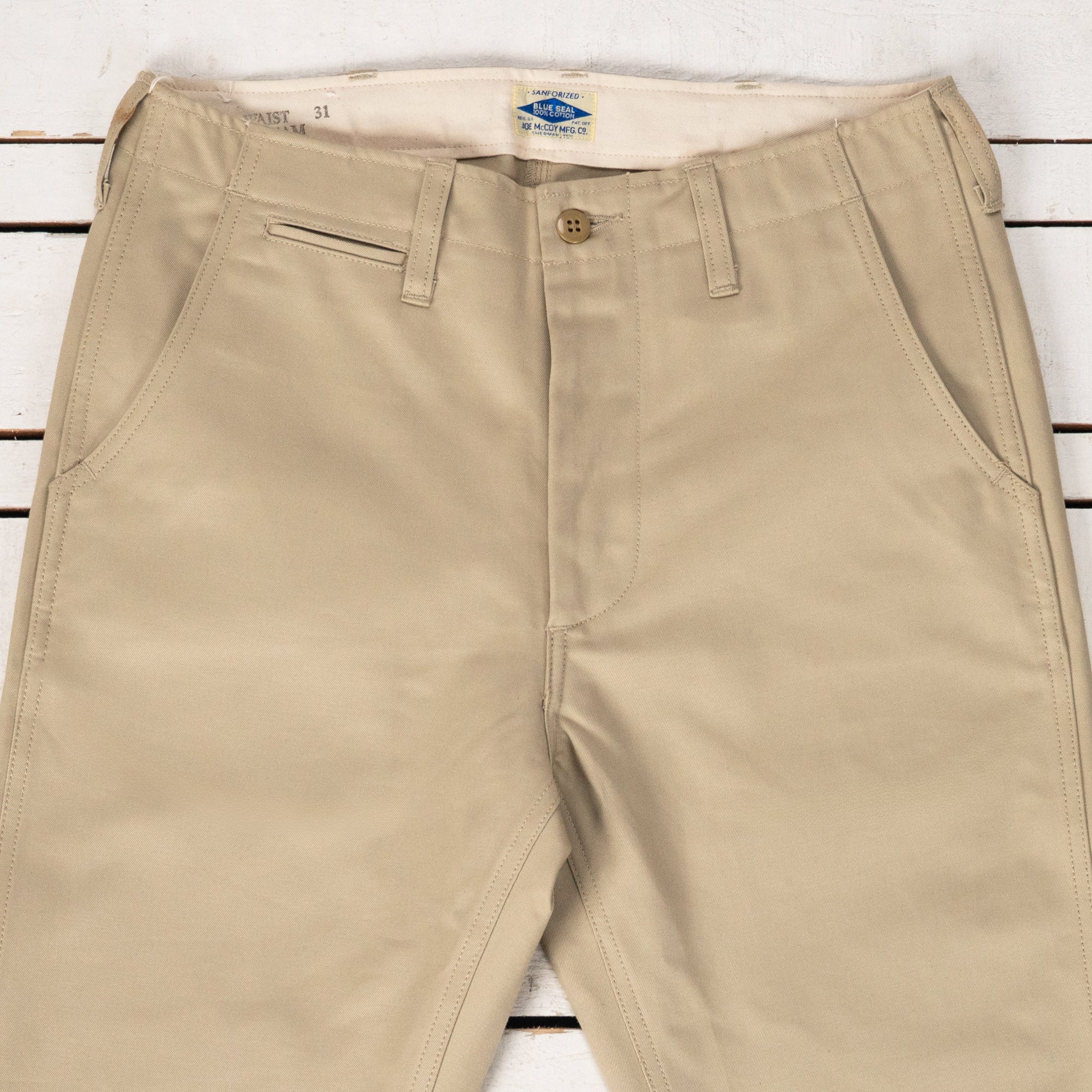 Blue Seal Chino Trousers Beige