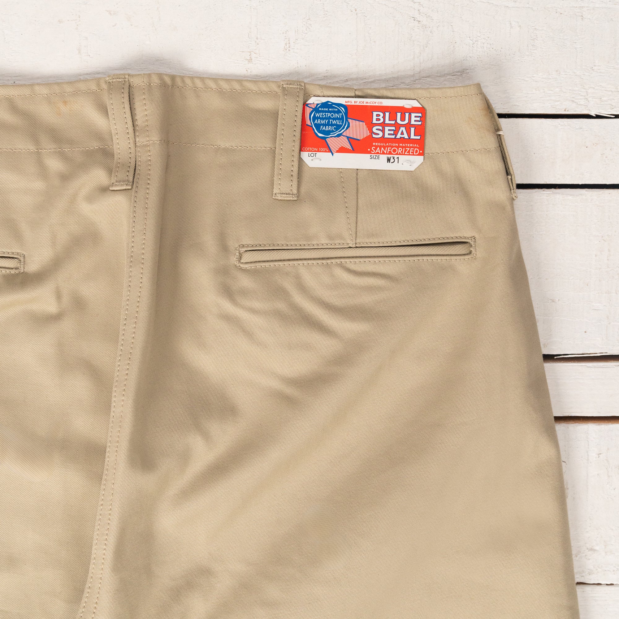 Blue Seal Chino Trousers Beige