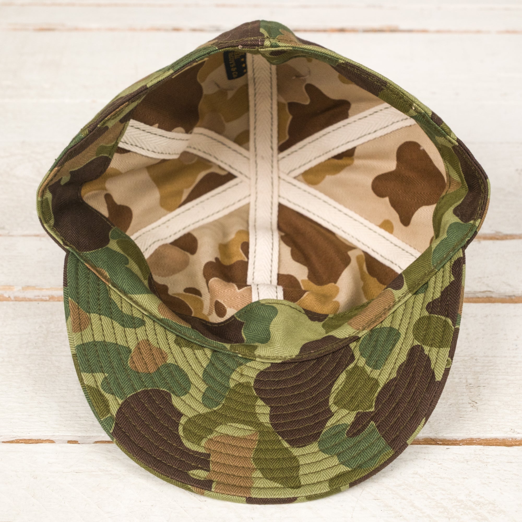 A-3 Cap Reversible Frogskin Camouflage