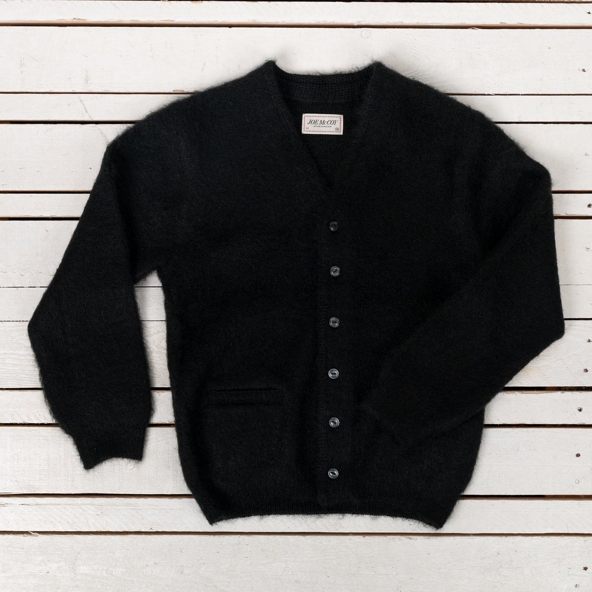 JM Mohair Cardigan Schwarz