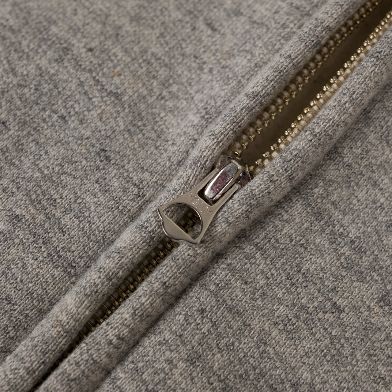 12 oz. Ball Park Zip Hoodie Medium Gray