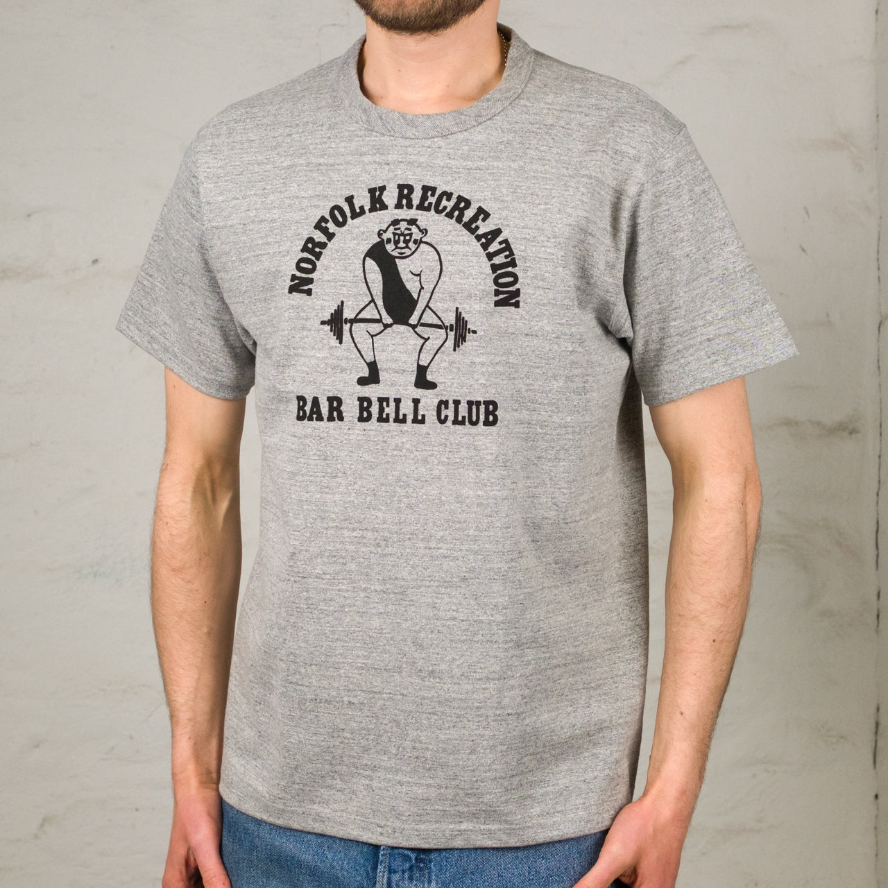 T-Shirt Norfolk Recreation Grau Meliert