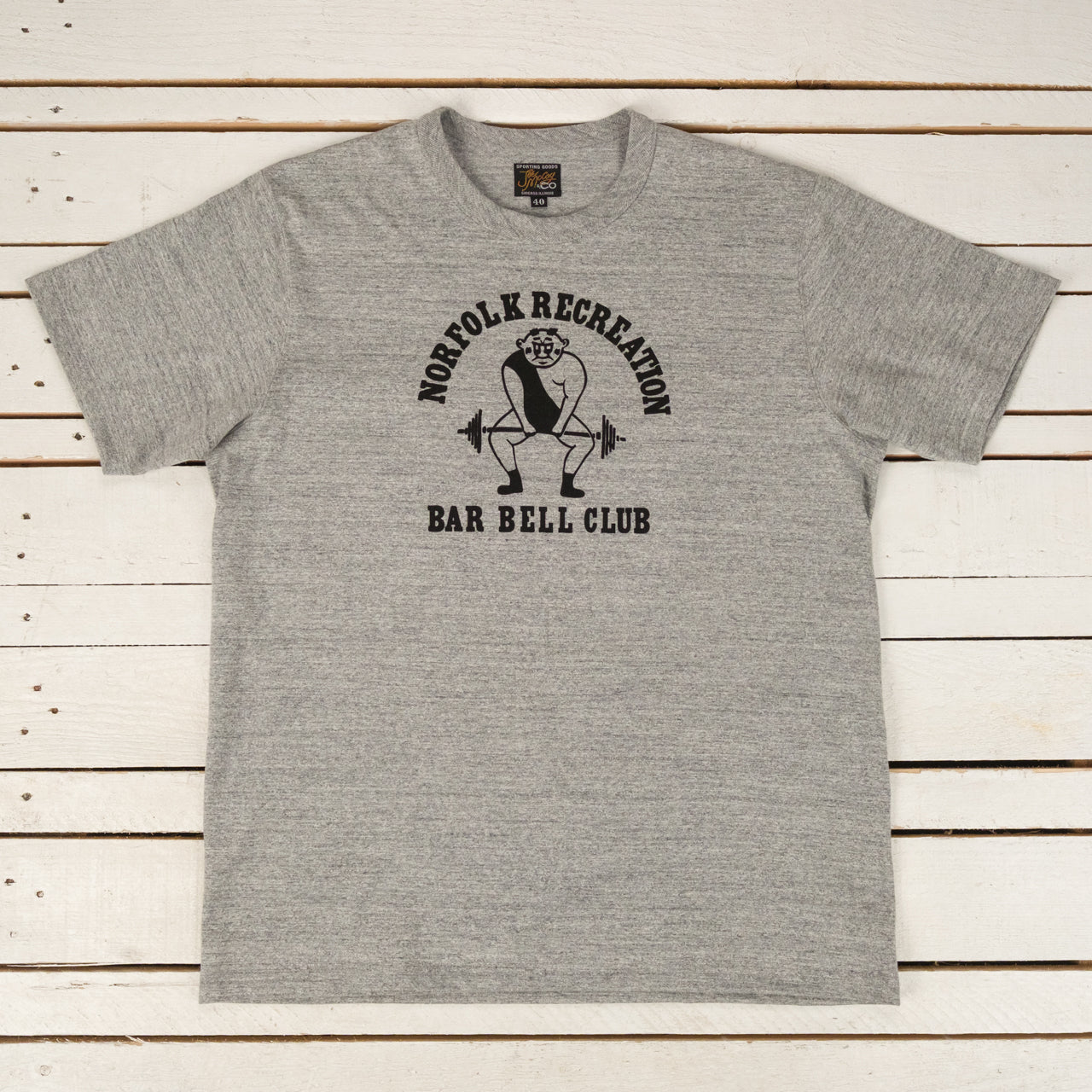 T-Shirt Norfolk Recreation Grey Marl