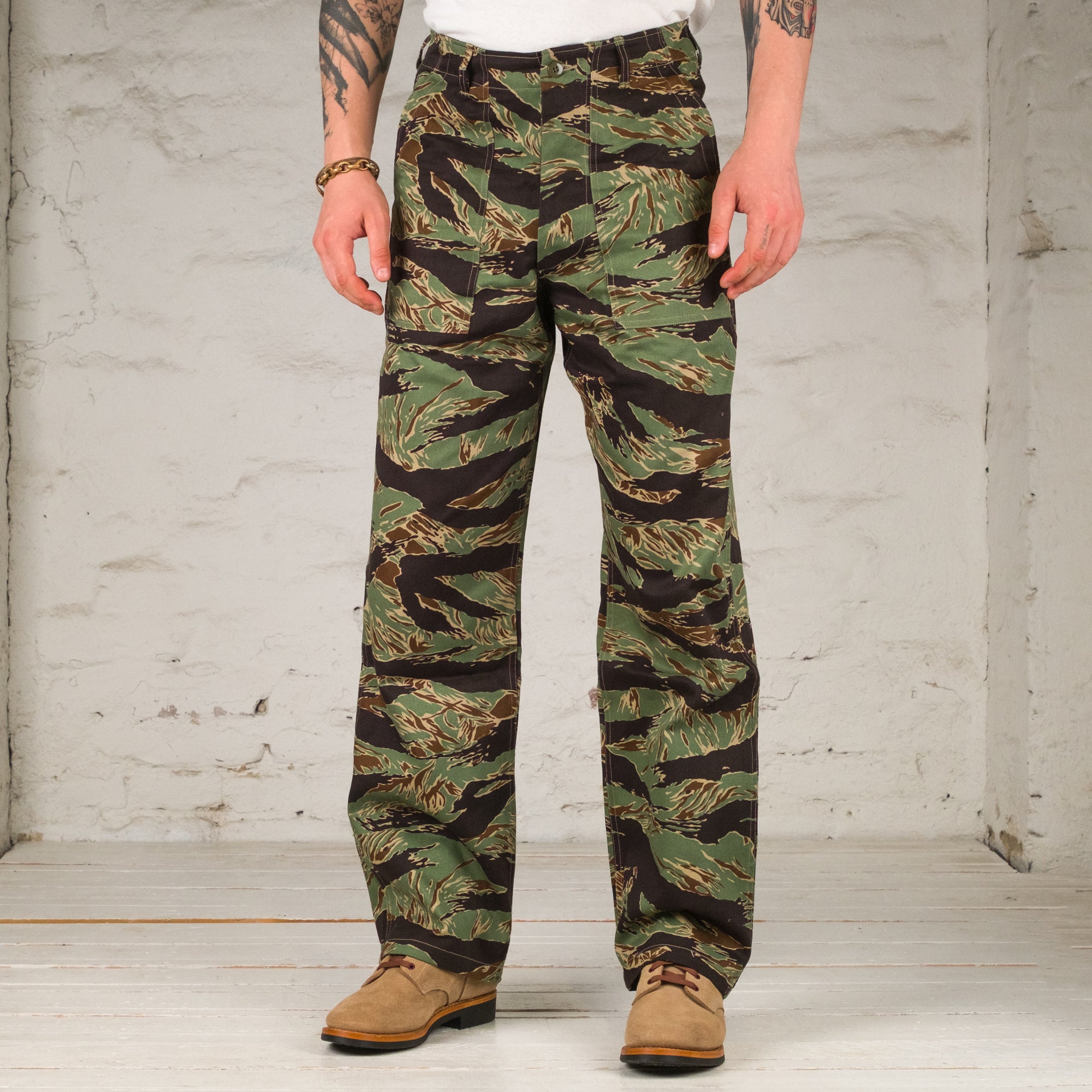 Tiger Camouflage Civilian Trousers / John Wayne