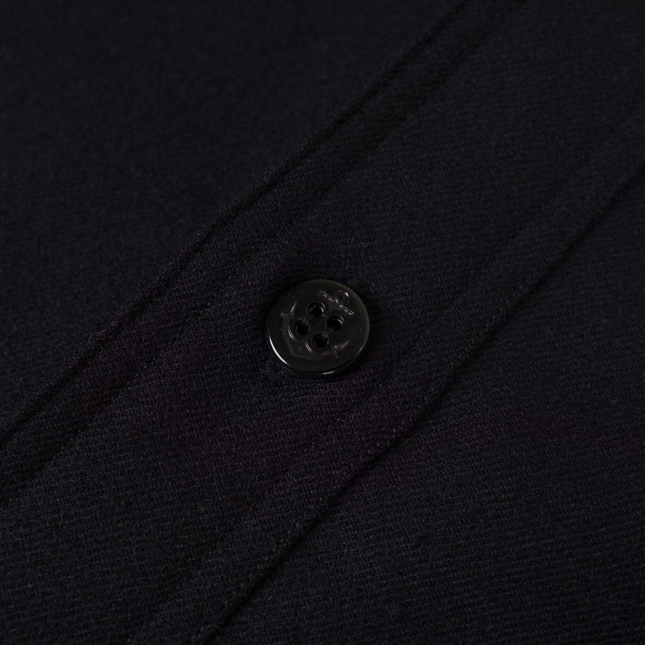 USN Wool Blue Flannel Shirt