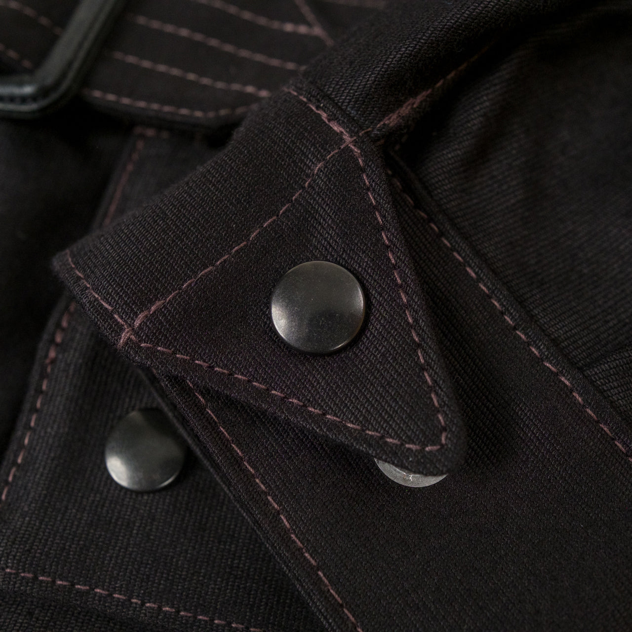 Heavy Cotton Enduro Racing Jacket Black
