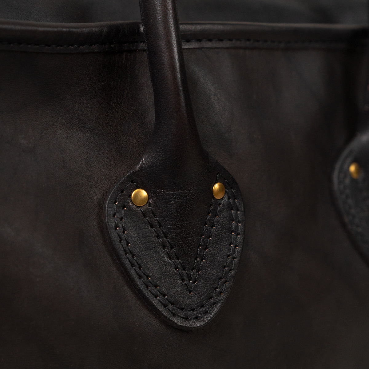 Leather Officer 3Way Bag Schwarz