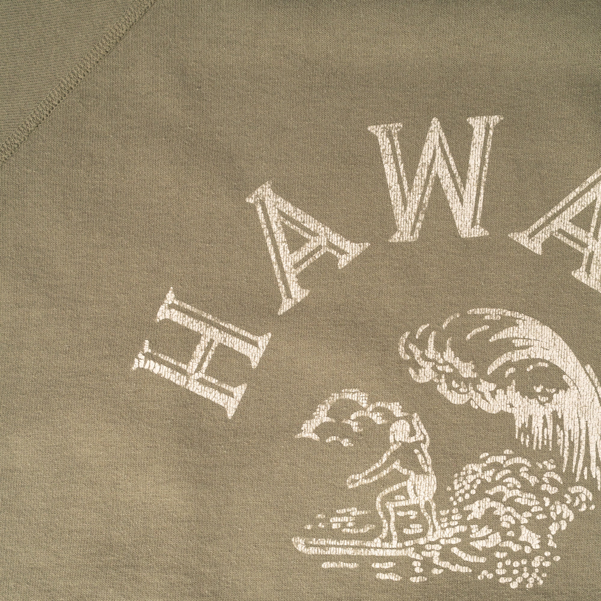 Short Sleeve Sweatshirt Hawaii Grün