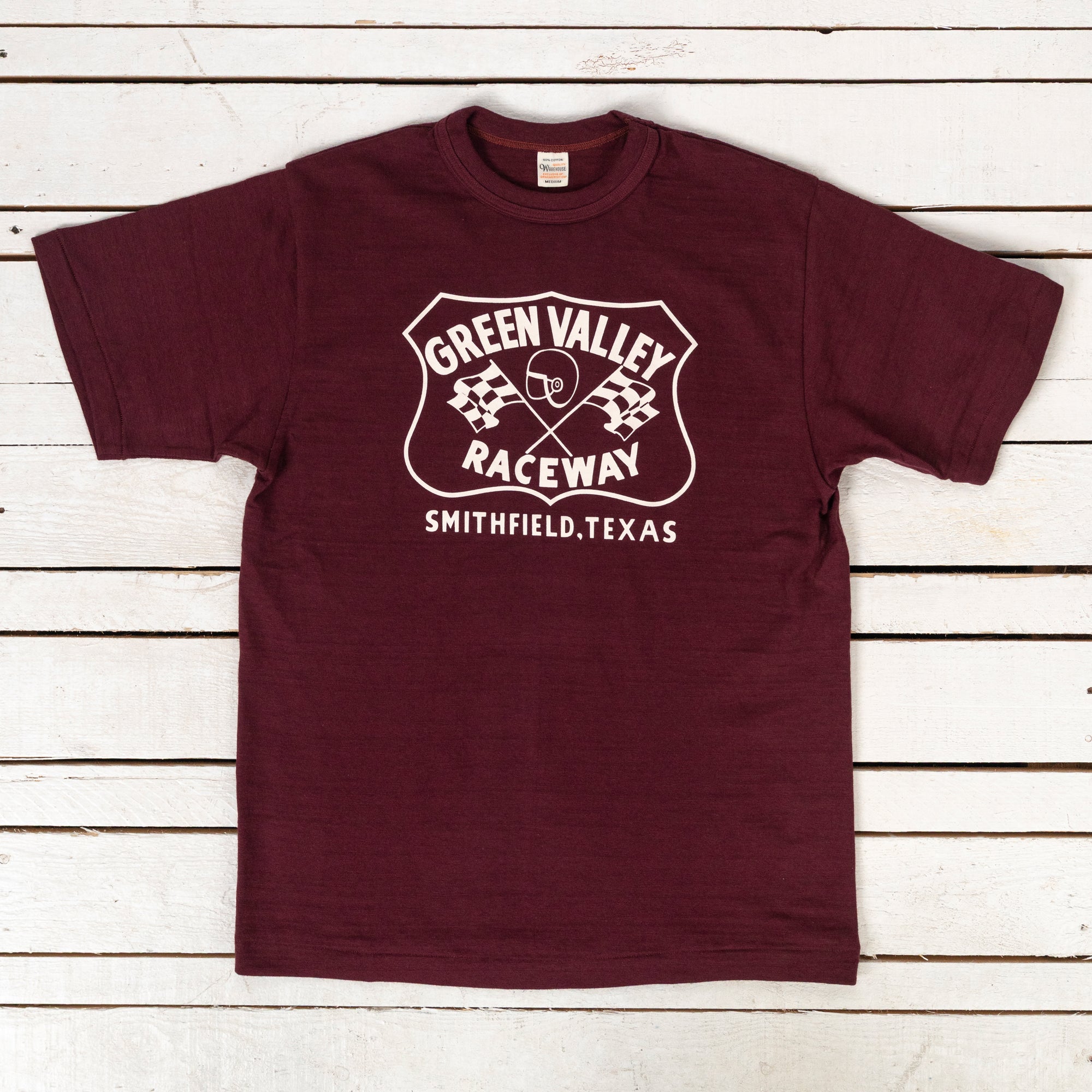 T-shirt Green Valley bordeaux