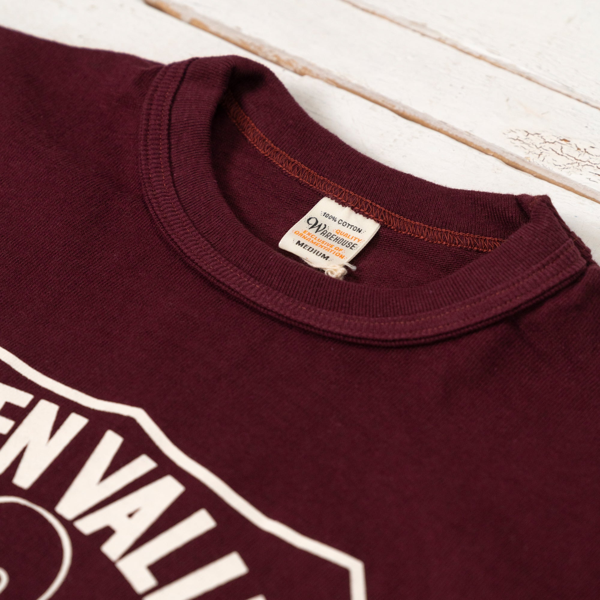 T-shirt Green Valley bordeaux