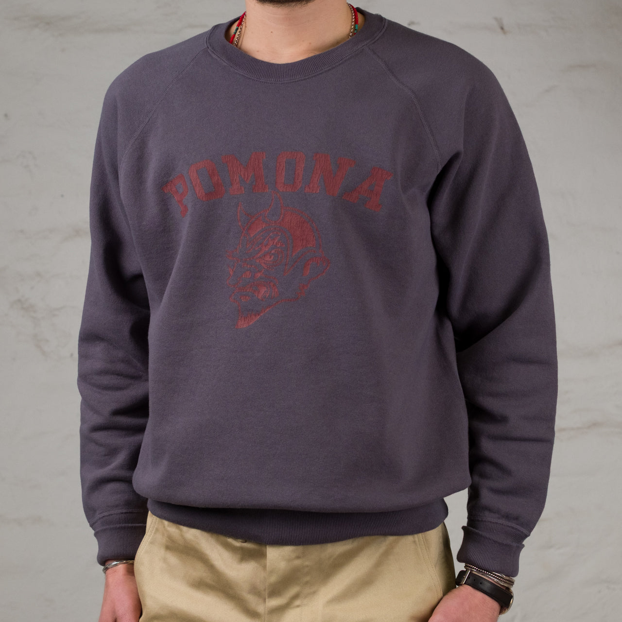 Crew Sweatshirt Pomona Navy