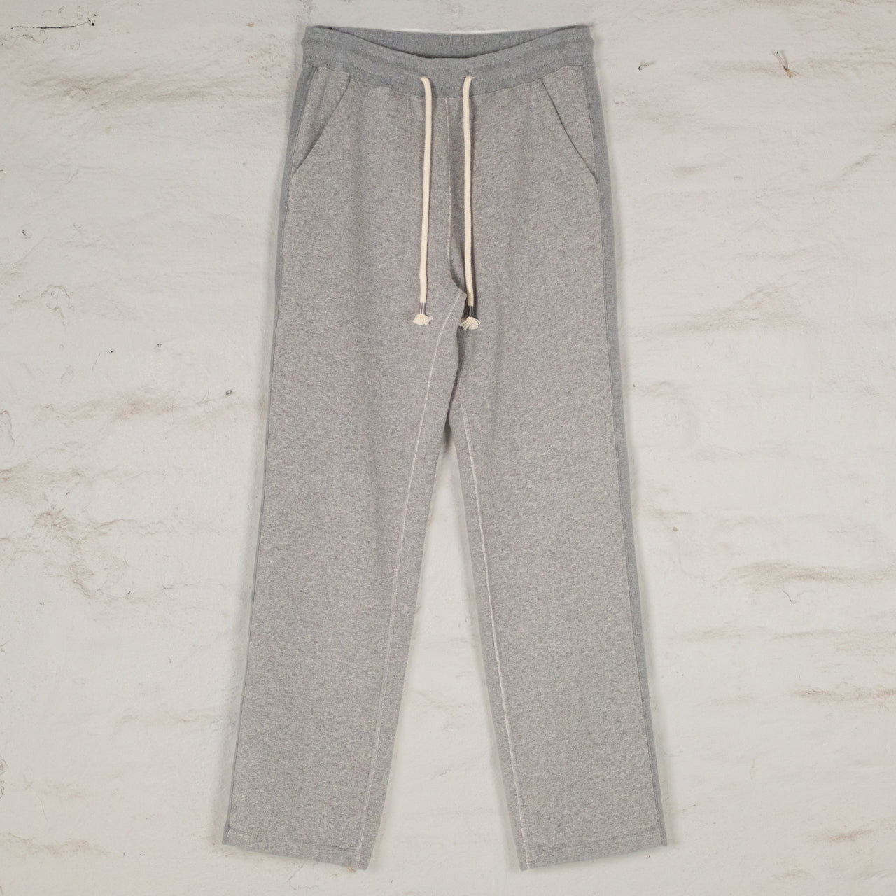Sweatpants Super Looper French Terry Heather Grey