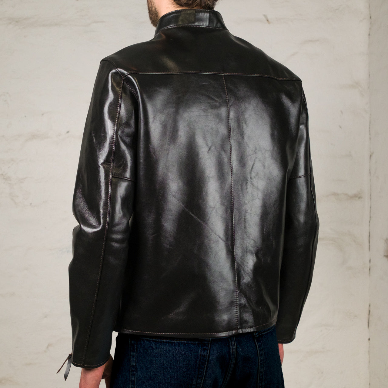 Vintage Horse Light Single Breasted Jacket Black
