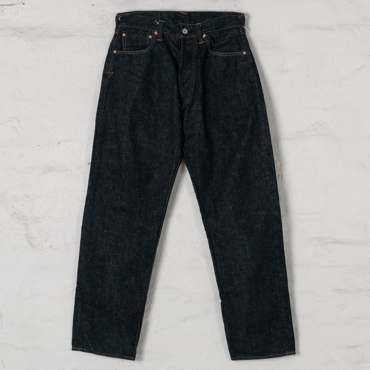 Lot.1991 No.2 Special Classic Straight Jeans Painting "Friend" Indigo