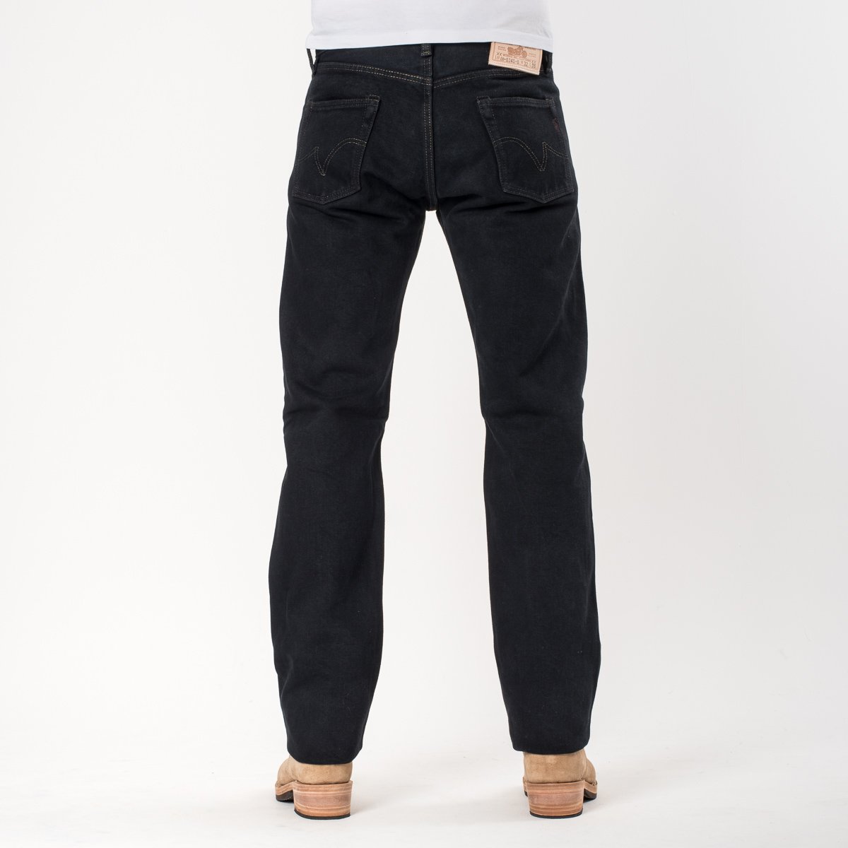 IH-634S-B 21oz Indigo Overdyed Black