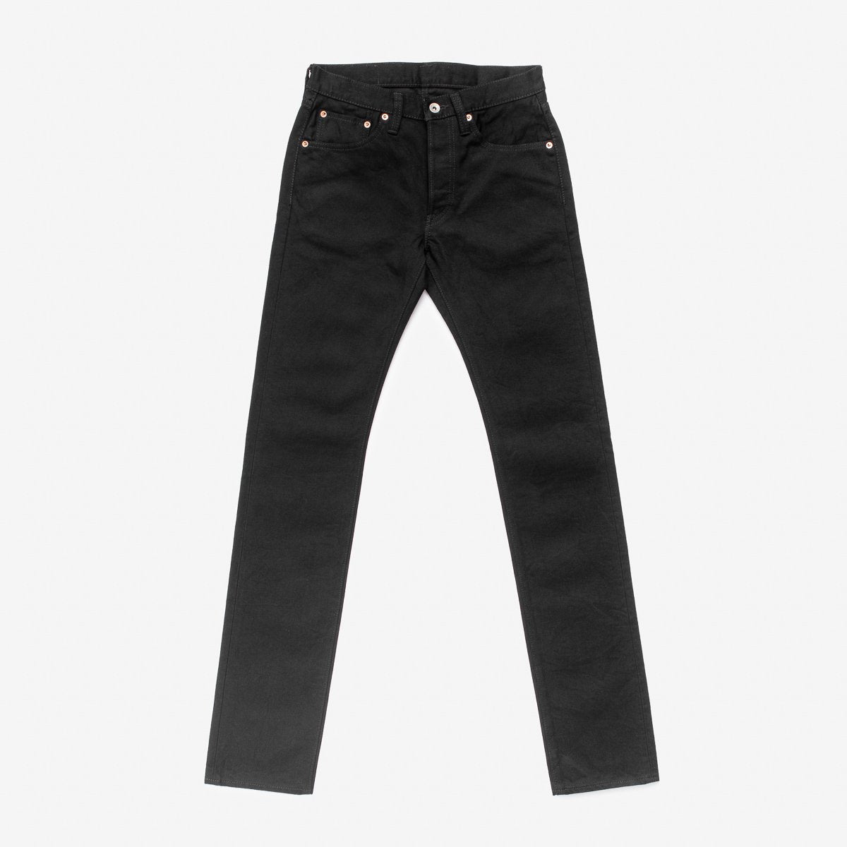 IH-777S-142bb 14oz Slim Tapered Black/Black