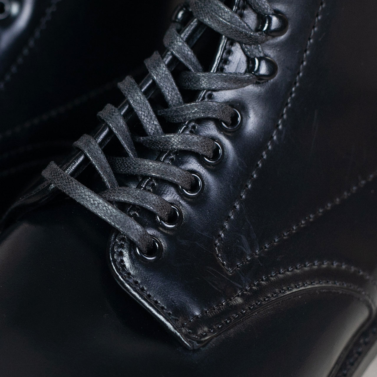 Alden x B&S Black Commander Boot